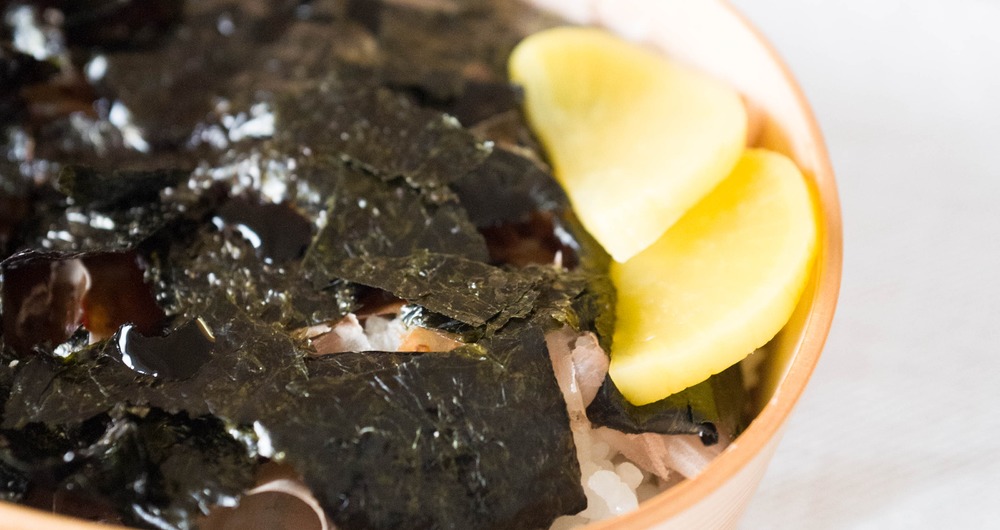 きほんの のり弁 のりがおかずのお弁当 くらしのきほん